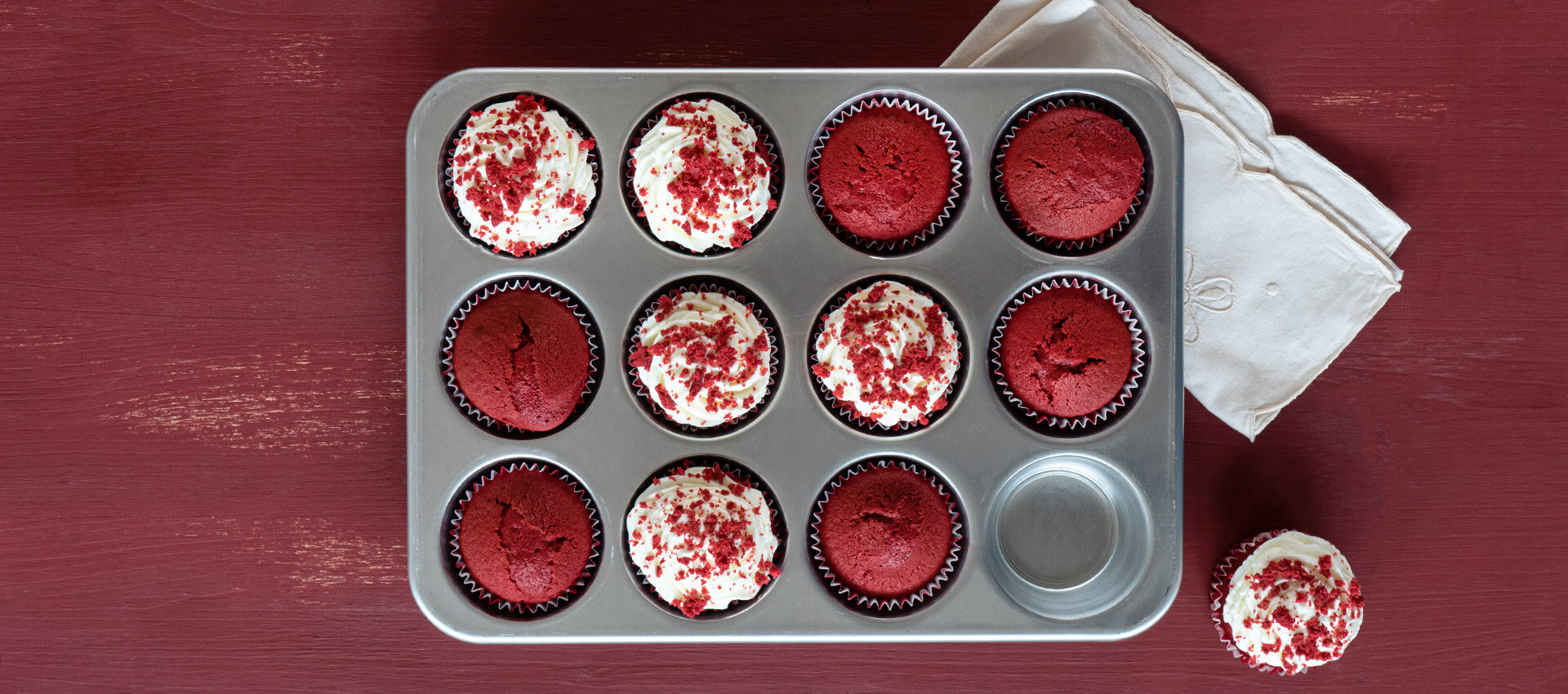 Cupcakes red velvet